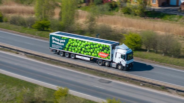 Solar Lorry Birds Eye solar-powered refrigerated lorries to hit the road | News ...