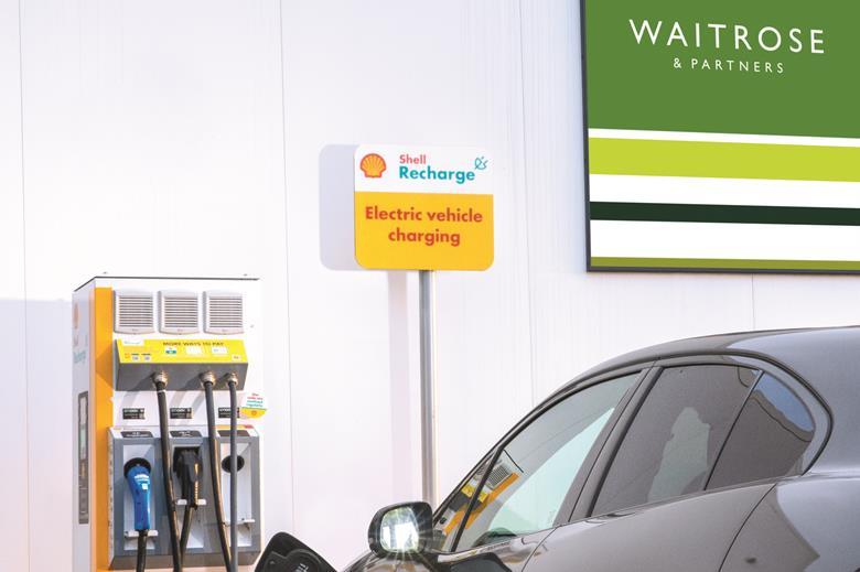 Waitrose extends Shell partnership with 800 new electric vehicle