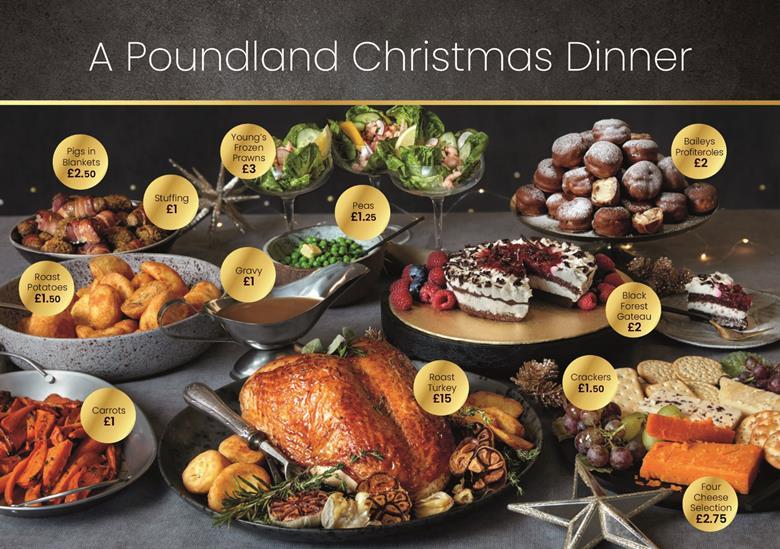 Poundland Launches Family Frozen Christmas Dinner Deal For £5 A Head 