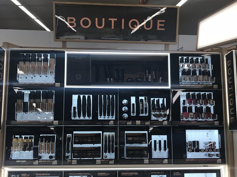 First look: inside Sainsbury's new beauty departments  Analysis and 