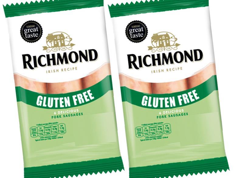 Richmond moves into freefrom with launch of glutenfree sausage News