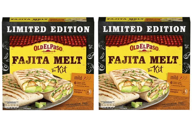 Old El Paso launches new Fajita Melt kit News The Grocer