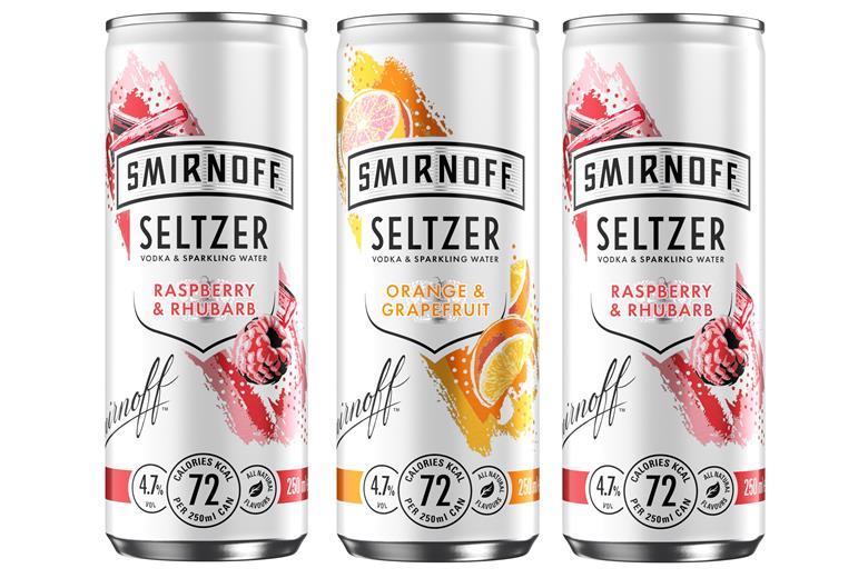 Smirnoff taps hard seltzer trend with new canned duo News The Grocer