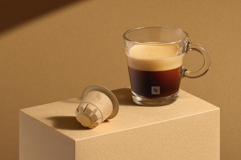 Nespresso launches paperbased home compostable coffee pod with