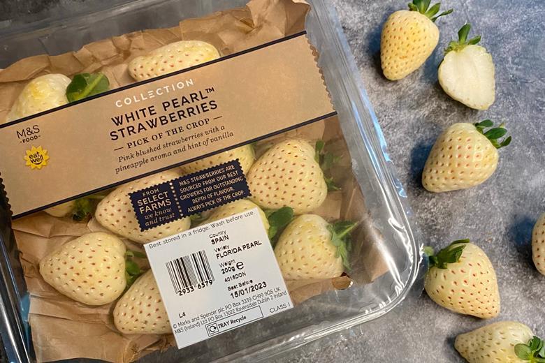 M&S Food launches White Pearl strawberries in first for UK high street ...