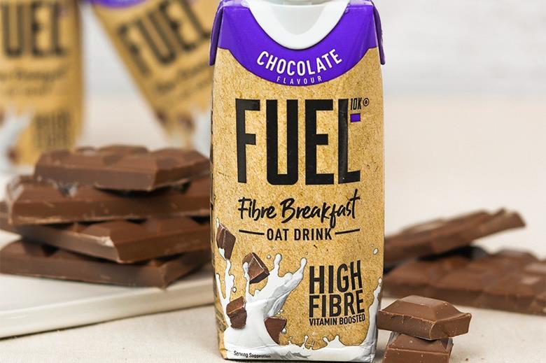 Fuel10k launches duo of Fibre Breakfast vegan oat drinks News The