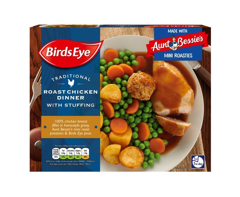 Birds Eye and Aunt Bessie’s link for roast dinner ready meals News The Grocer