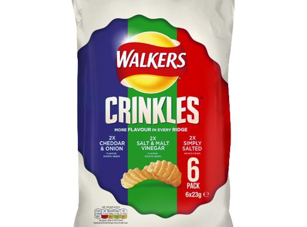 Walkers redesigns packaging for Crinkles brand | News | The Grocer