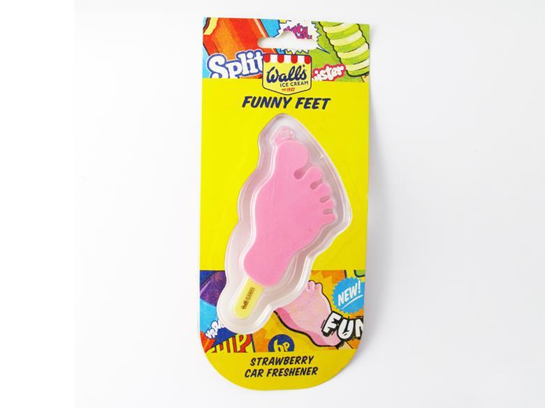 Funny Feet ice cream to be turned into a car air freshener News The Grocer