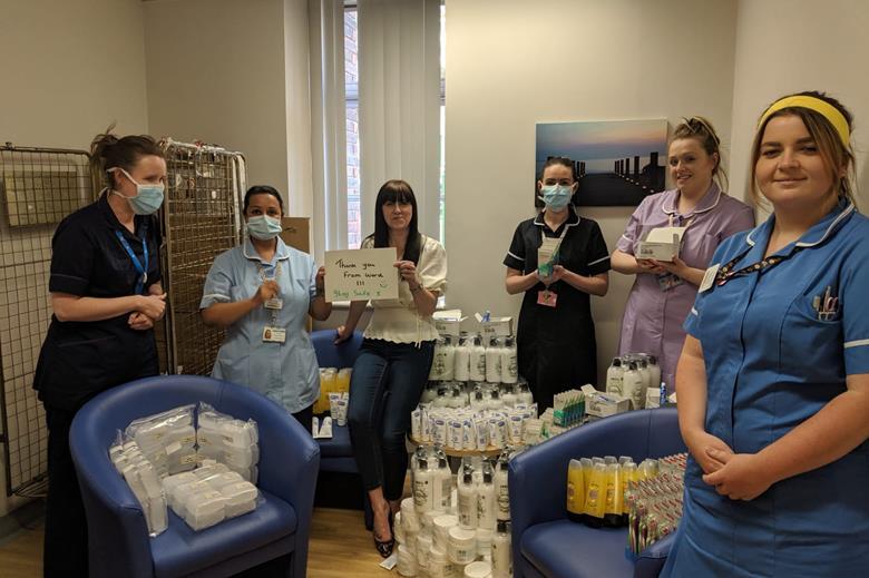 Superdrug donates personal care and food parcels to NHS workers News
