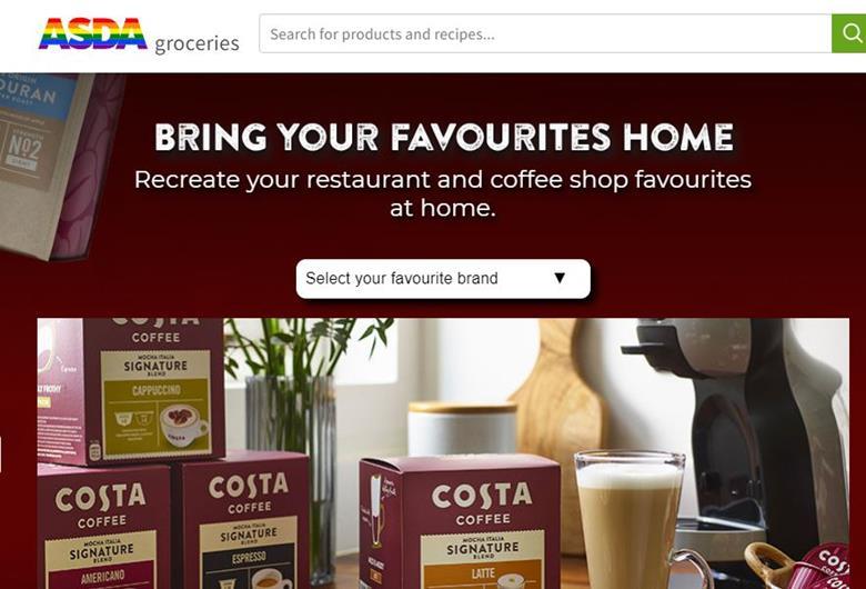helps customers get Costa Coffee fix at home News The Grocer