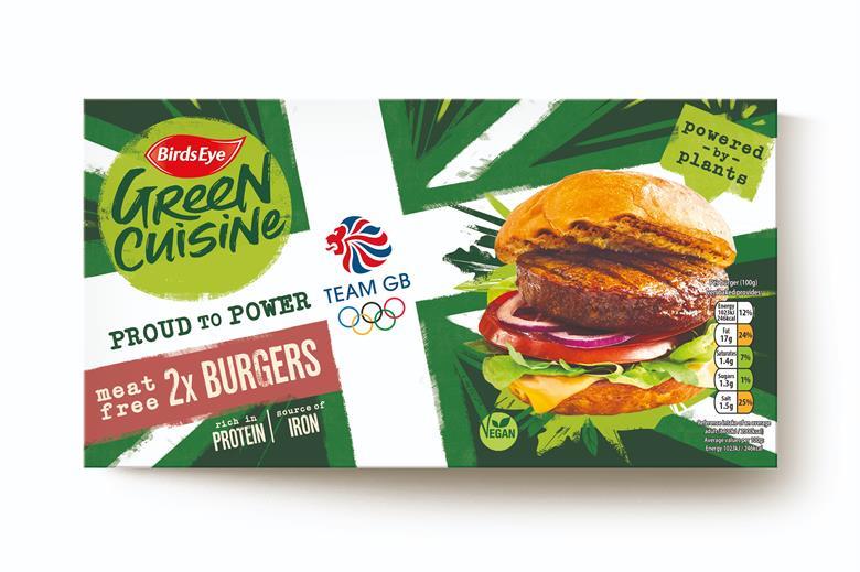Birds Eye announces Team GB tiein for meatfree Green Cuisine range