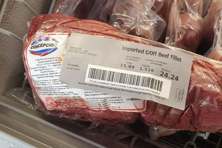 Booker under fire again for ‘misleading’ frozen beef labelling | News ...