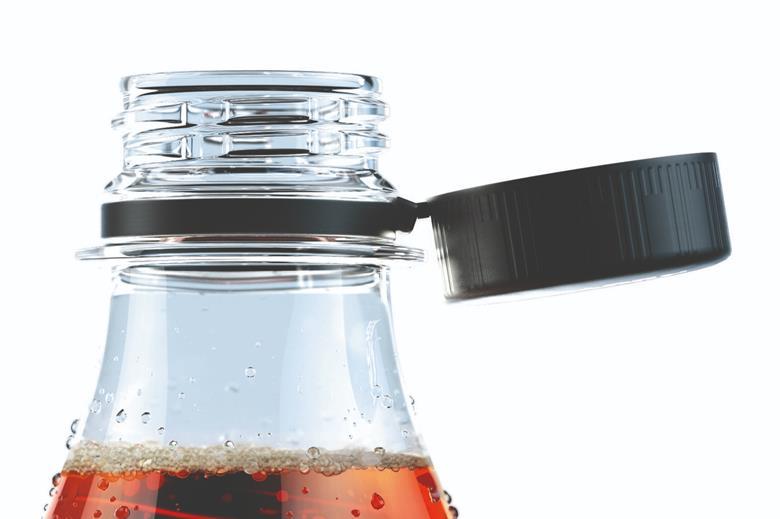 CocaCola adds attached caps to plastic bottles to prevent littering