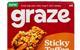 Snack bars Graze Sticky Toffee Oat Boost Flapjacks