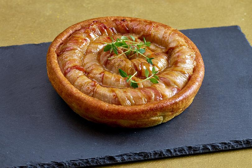 Pig in blanket Yorkshires and panna cotta stars Aldi Christmas range