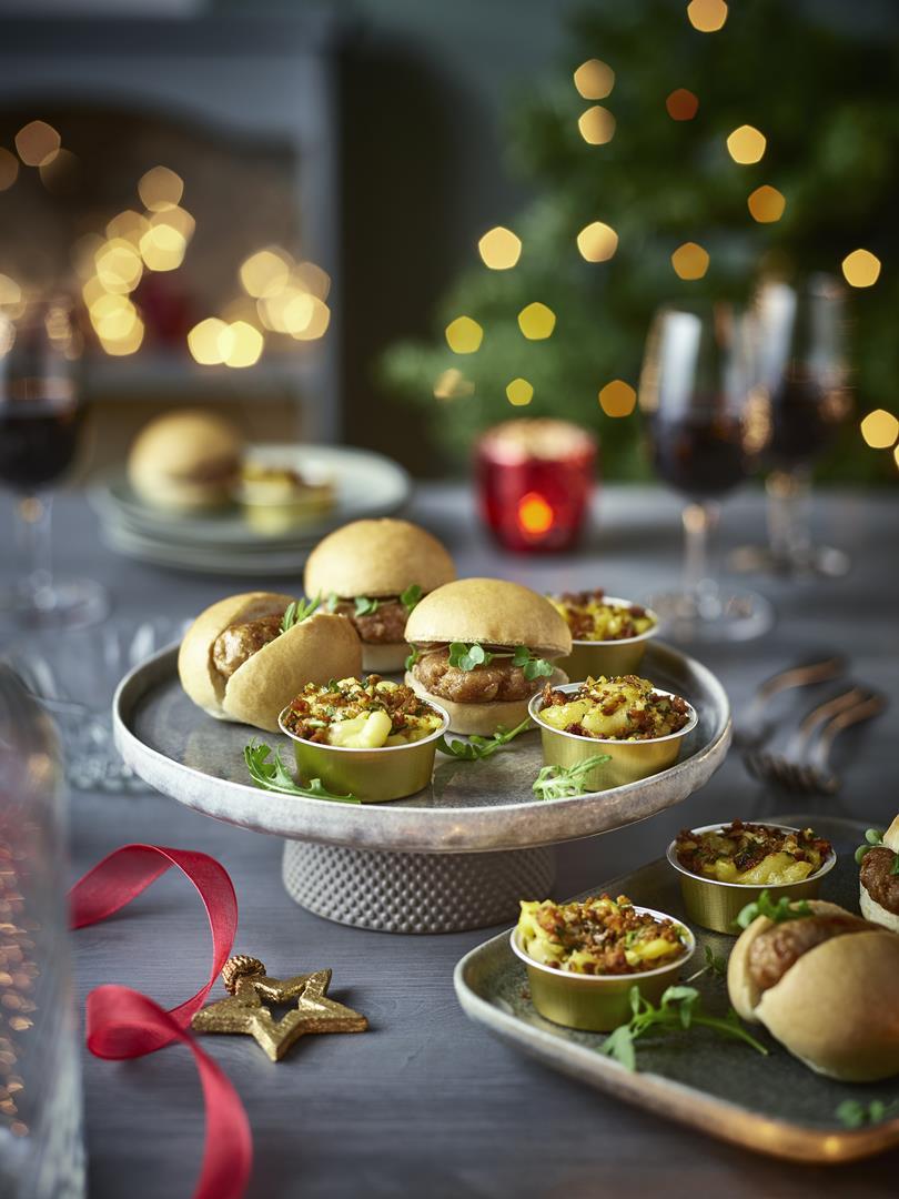 Not dogs, sliders and ready meals preview Tesco's vegan Christmas