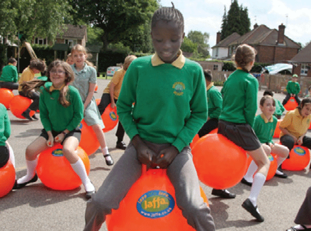Brookwood Primary School formed a Jumping Jaffas Fun Club