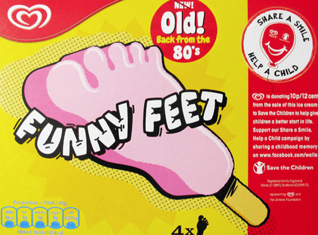 BBAB Funny Feet 80s