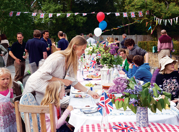british celebration party