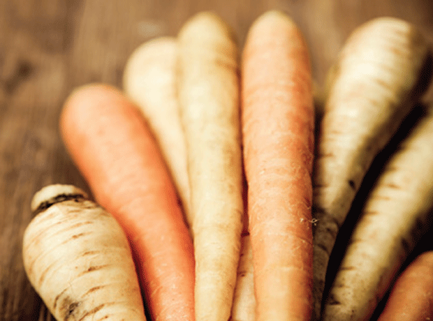 Parsnips and carrots