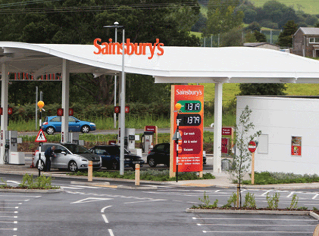 Sainsbury's petrol station