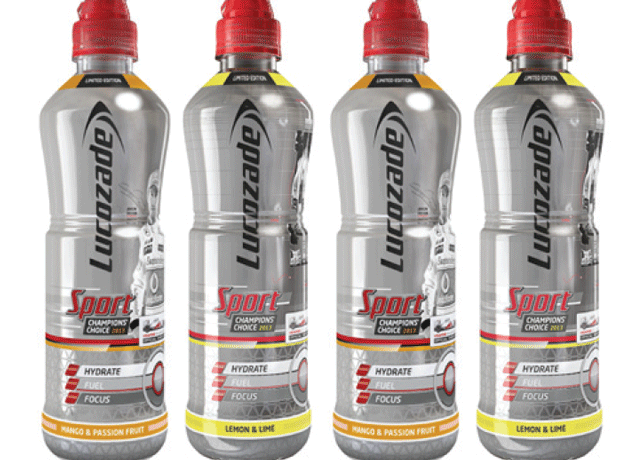 Lucozade Sport in F1 link-up for new line