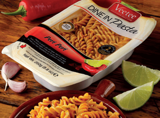 Veetee extends range with microwaveable pasta
