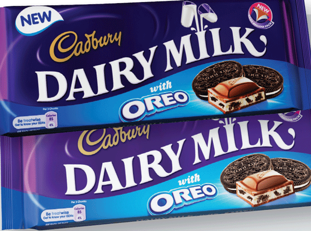 Dairy Milk with Oreo racing off the shelves