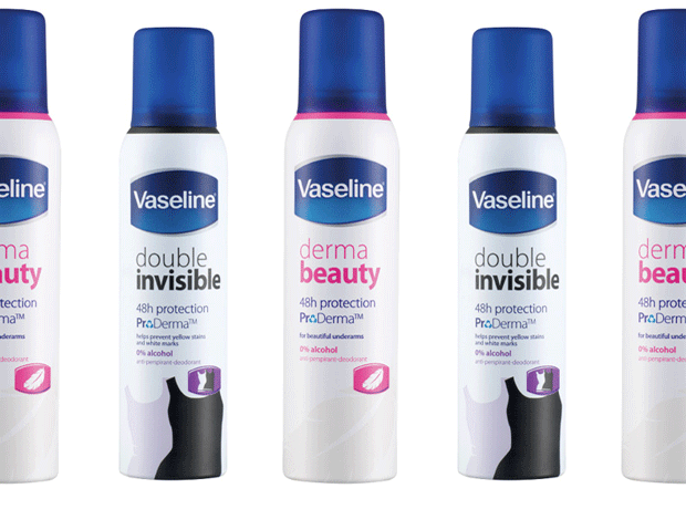 Unilever adds Double Invisible and Derma Beauty to Vaseline range