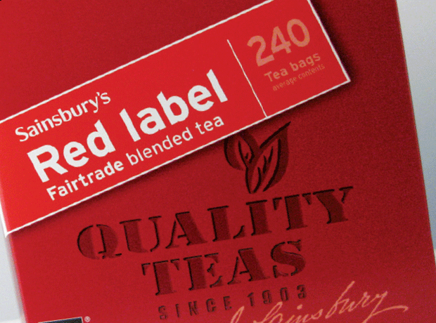 Sainsbury's red label tea