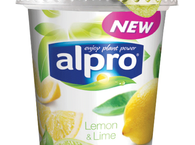 Alpro Lemon and Lime yoghurt