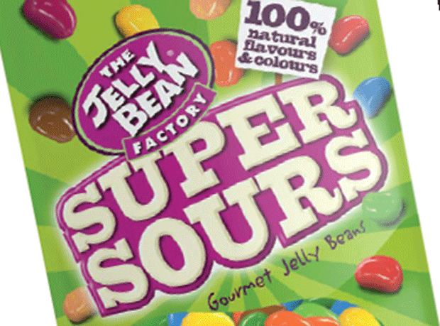 Jelly Bean Factory offers Super Sours beans for kids