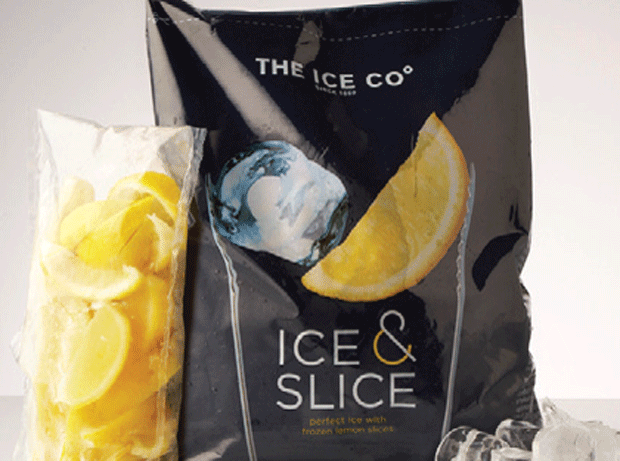 Ice Company bags up slices with ice for cocktail convenience
