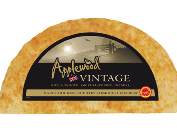 Vintage Applewood Cheddar rolls into Waitrose