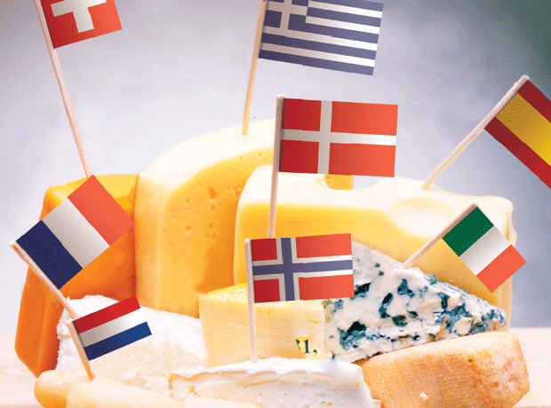 Why are sales of Mediterranean cheeses doing so well?