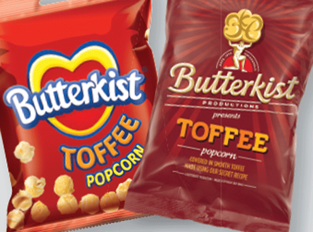 Butterkist relaunches popcorn range