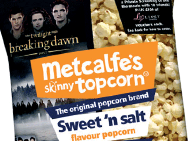 Metcalfe gives Skinny Topcorn fresh pushes and new flavours