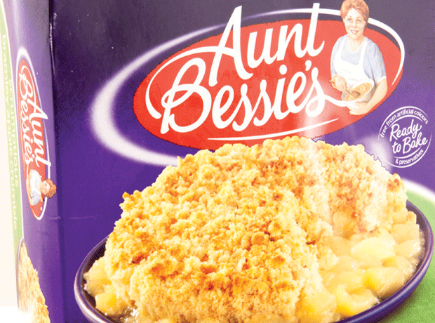 Aunt Bessie's frozen dessert