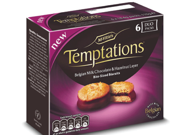 McVitie's Temptations biscuits