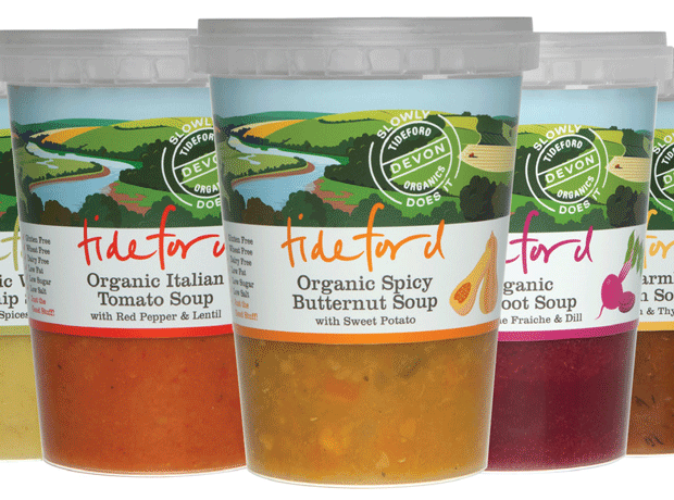 Tideford Organics gets Tesco listing for gluten-free soups