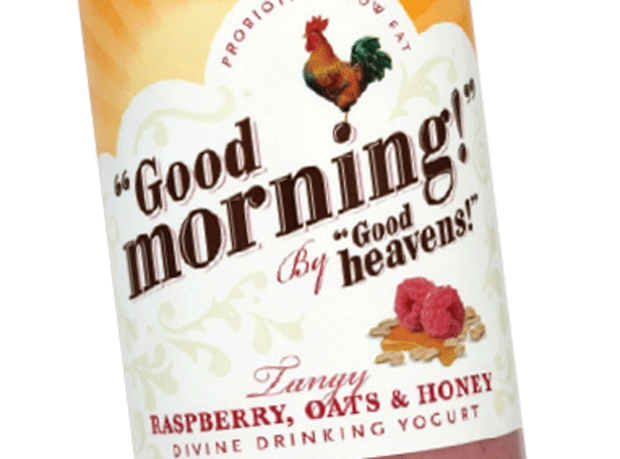 Good Heavens! Yoghurt drink for breakfast
