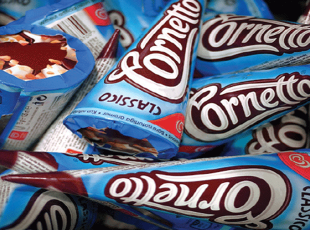 Cornetto targets teens with new flavours and packaging revamp
