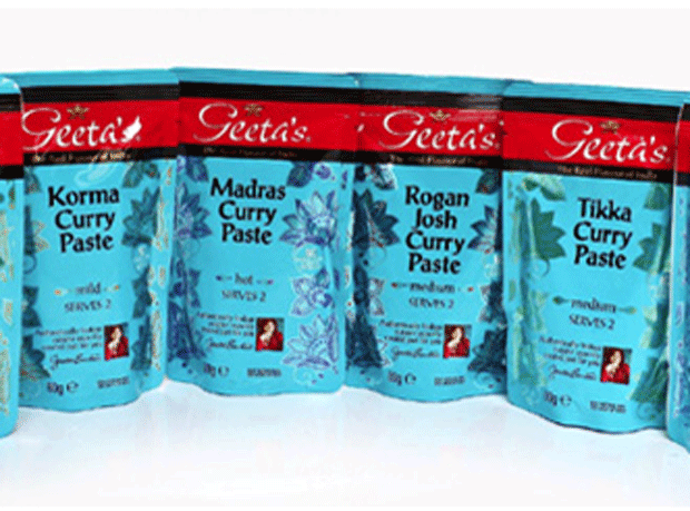 Geeta's Foods adds premium curry pastes