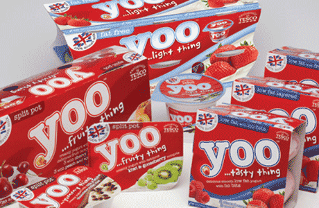 Tesco's Yoo extended with yoghurt drink duo
