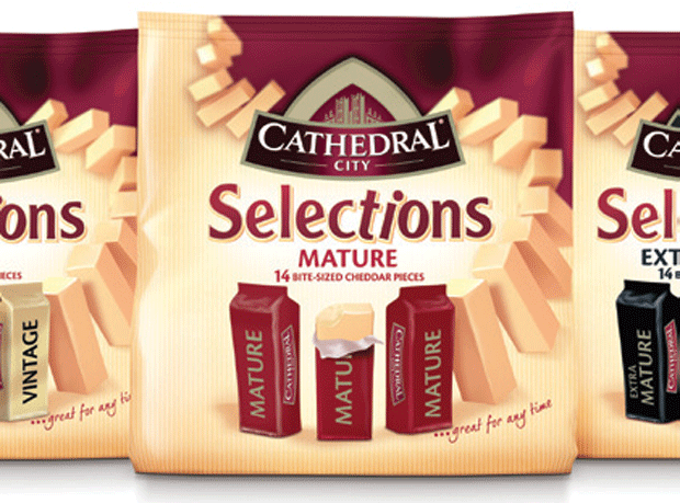 Cathedral City Cheese selection snacks