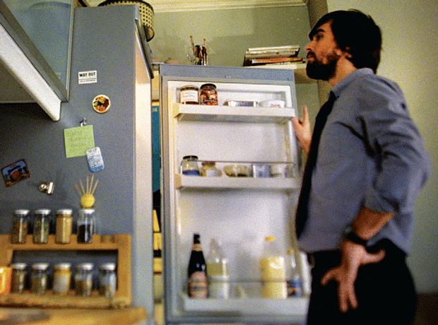 Lurpak man at fridge advert