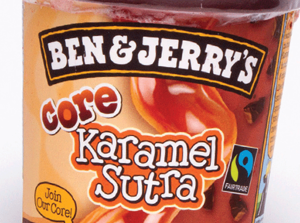 Ben & Jerry's Karamel Sutra ice cream