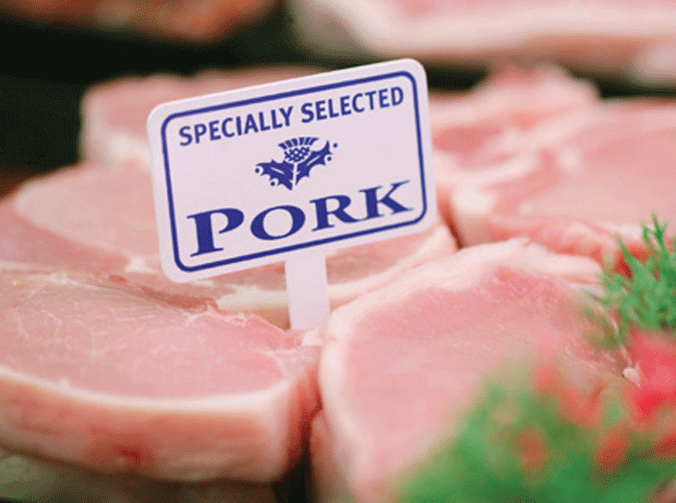 Specially selected pork