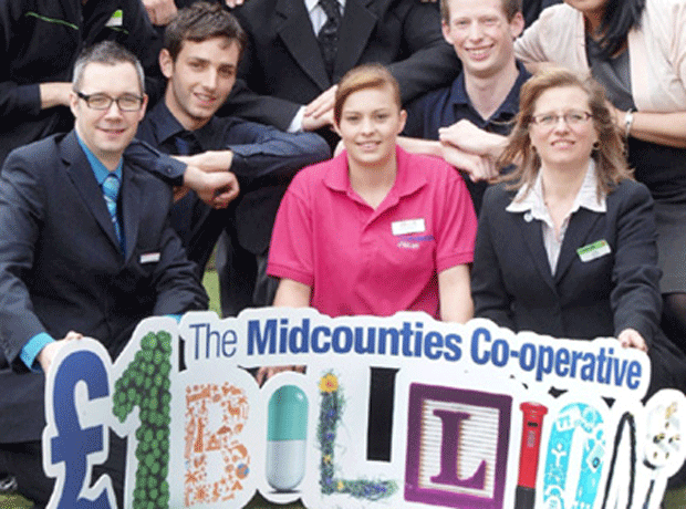 Midcounties Co-op breaks £1bn sales barrier